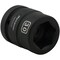 Dynamic 1" Drive Standard Socket, Black Phosphate, Tools 30MM X 1" Drive, 6 Point Standard Length D025030 - alternate 4